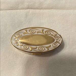 Vintage Lipstick Holder With Mirror